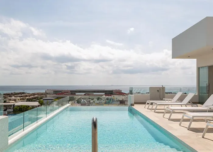 Apartamento Cozy With Rooftop Pool In Downtown Playa Playa del Carmen